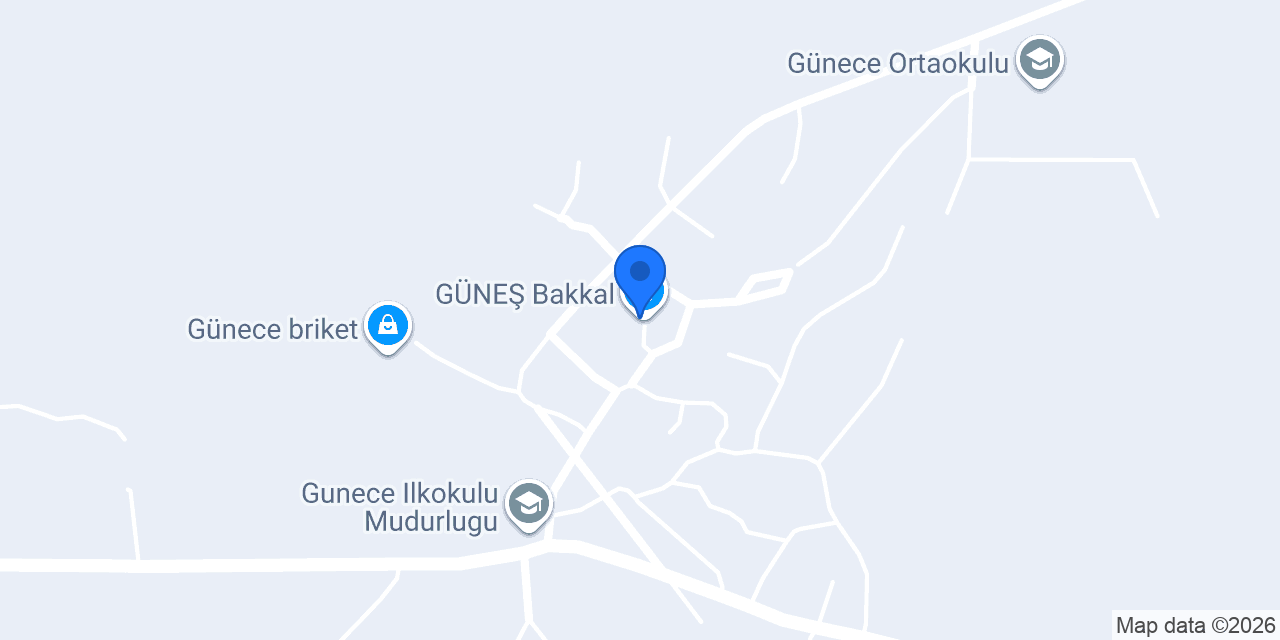 GÜNEŞ Bakkal konumu