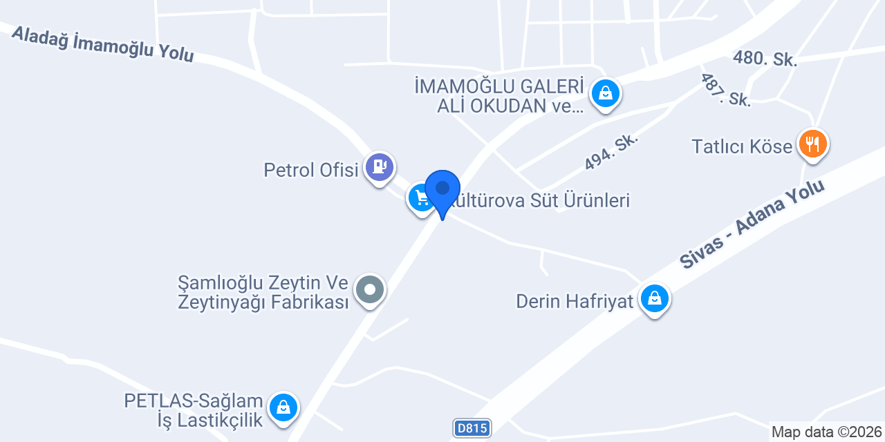 İmamoğlu Onbaşı Harfiyat konumu