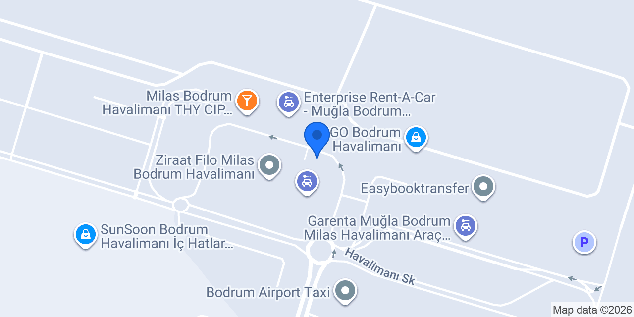 Ptt-havaalanı konumu