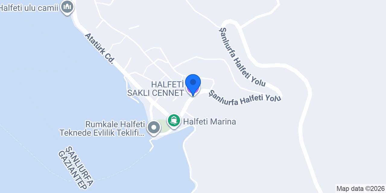 HALFETİ SAKLI CENNET konumu