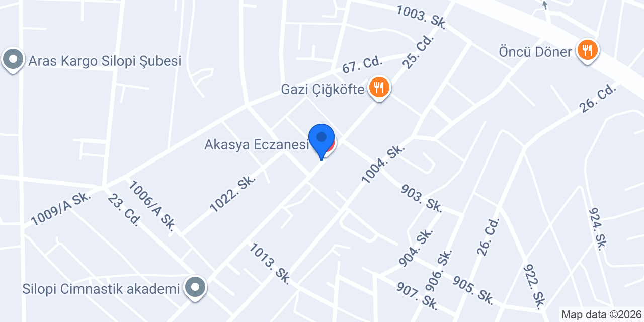 SIHHAT ECZANESİ SİLOPİ konumu