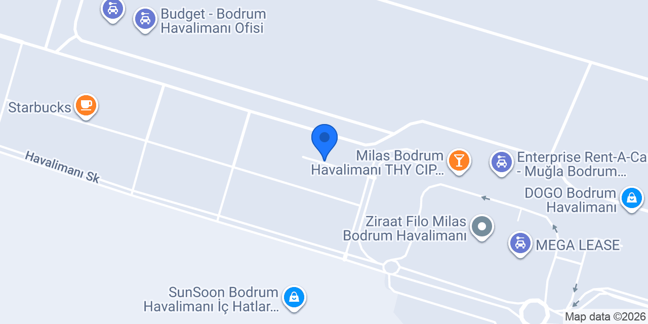 Perfume Point Bodrum Havalimanı İç Hatlar Gidiş konumu