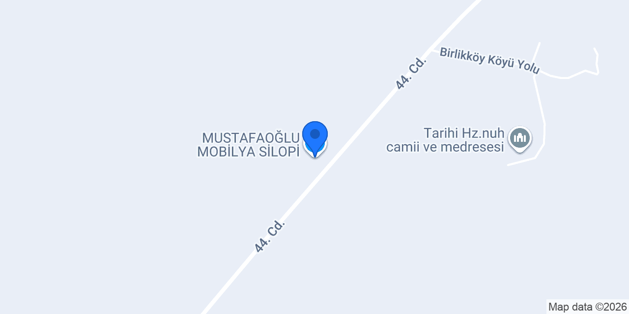 MUSTAFAOĞLU MOBİLYA SİLOPİ konumu