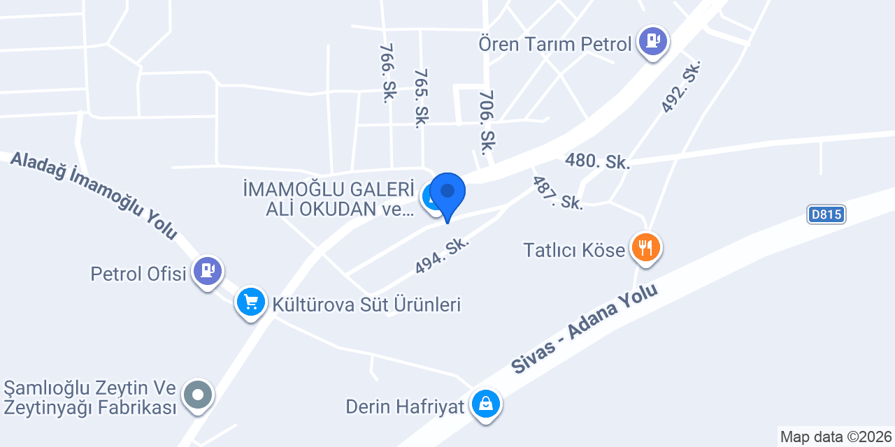 Adak kardeşler oto galeri konumu