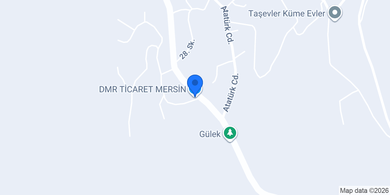 DMR TİCARET MERSİN konumu