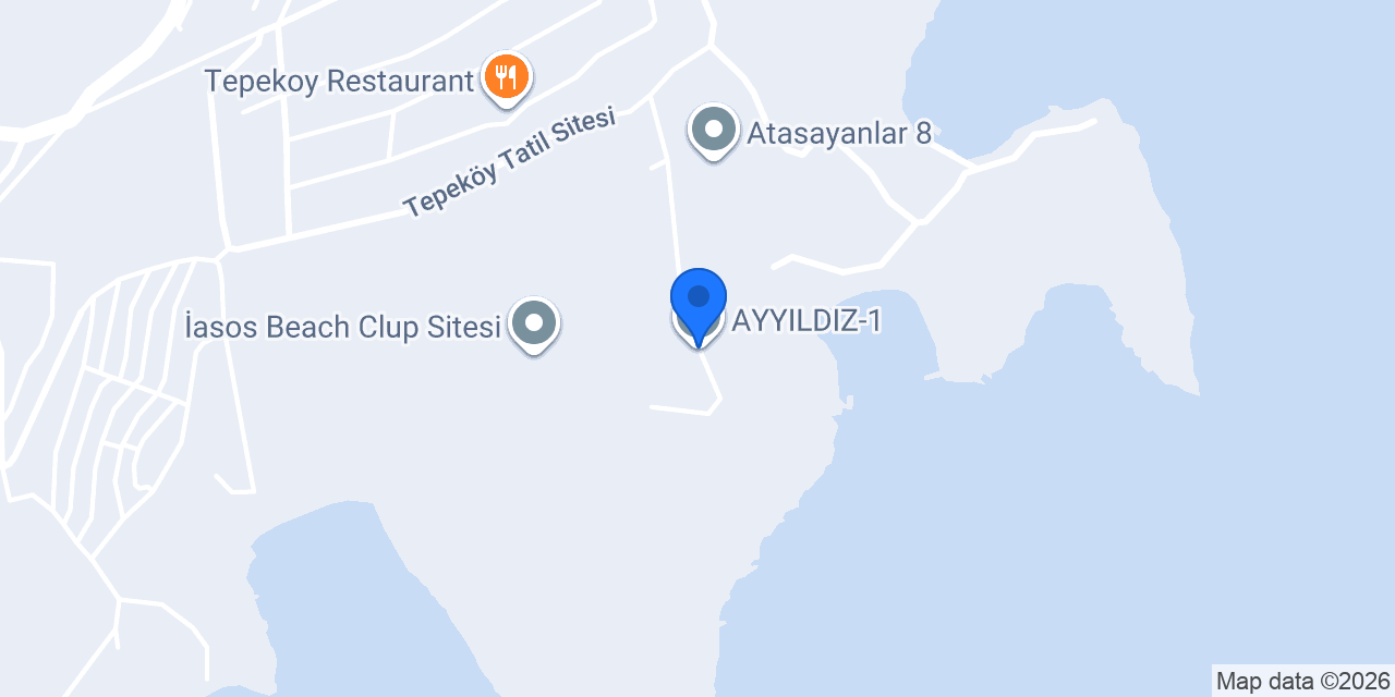 AYYILDIZ-1 konumu