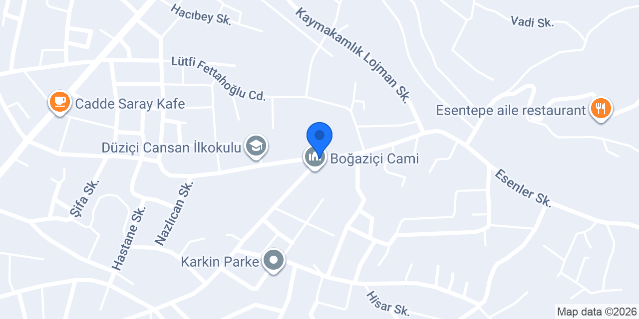 KAFE DE KEYF konumu