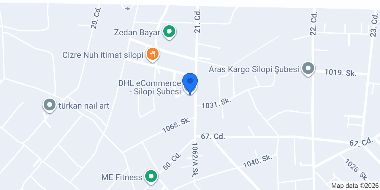 DHL eCommerce - Silopi Şubesi konumu