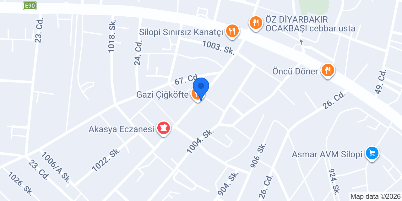 HESAMOĞLU İNŞAAT konumu