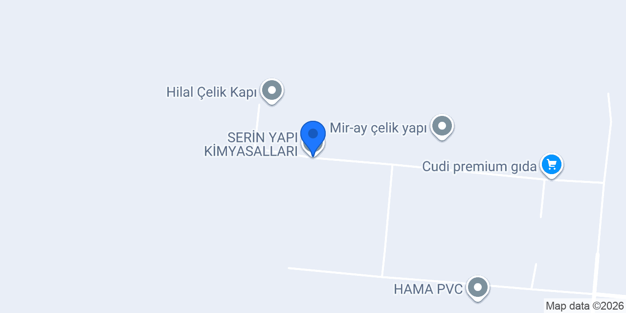 SERİN YAPI KİMYASALLARI konumu