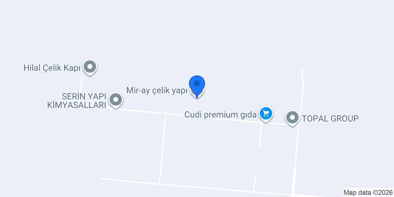Mir-ay çelik yapı konumu