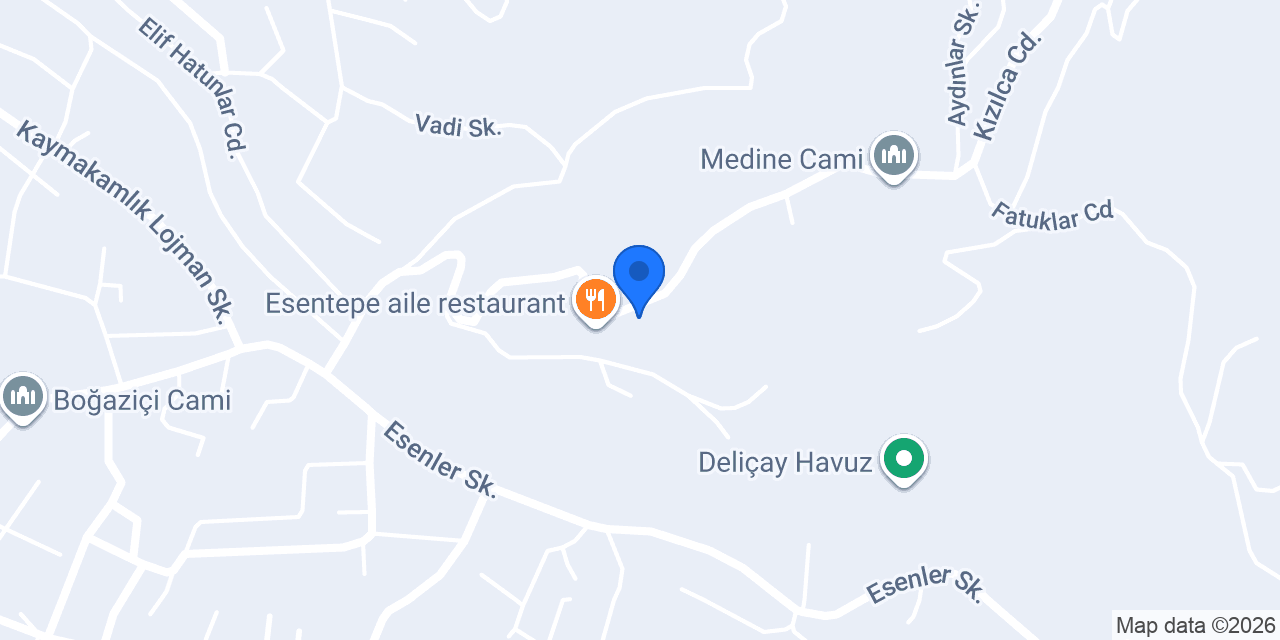 ESENTEPE BÜFE ÇAY BAHÇESİ konumu