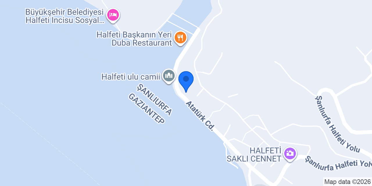 Tîsa Konağı Hotel Halfeti konumu