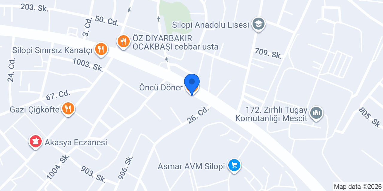 Öncü Döner konumu
