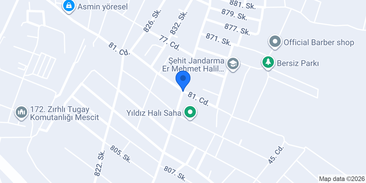Şehzade Yemek Üretim 1 konumu