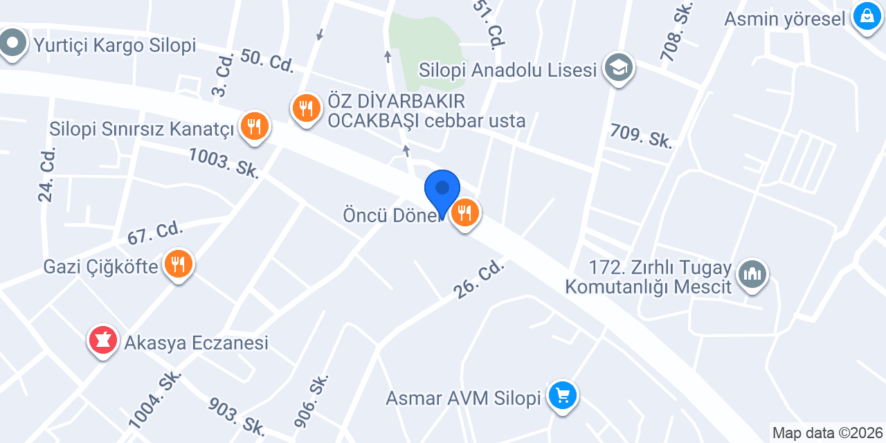 İlaf Döner konumu
