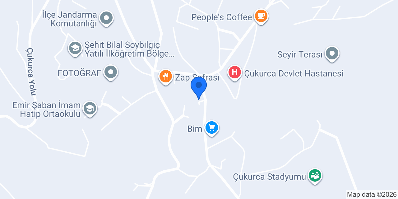 Çukurca Polisevi konumu