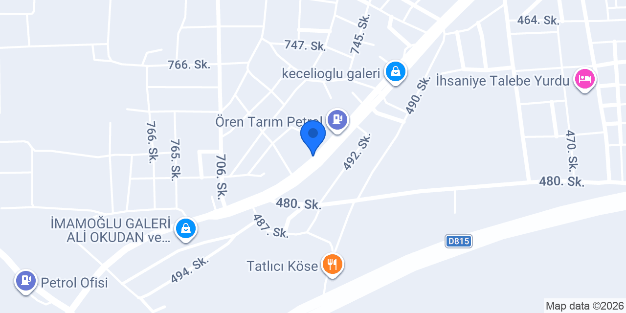 Öz-iş Tarım Makinaları konumu