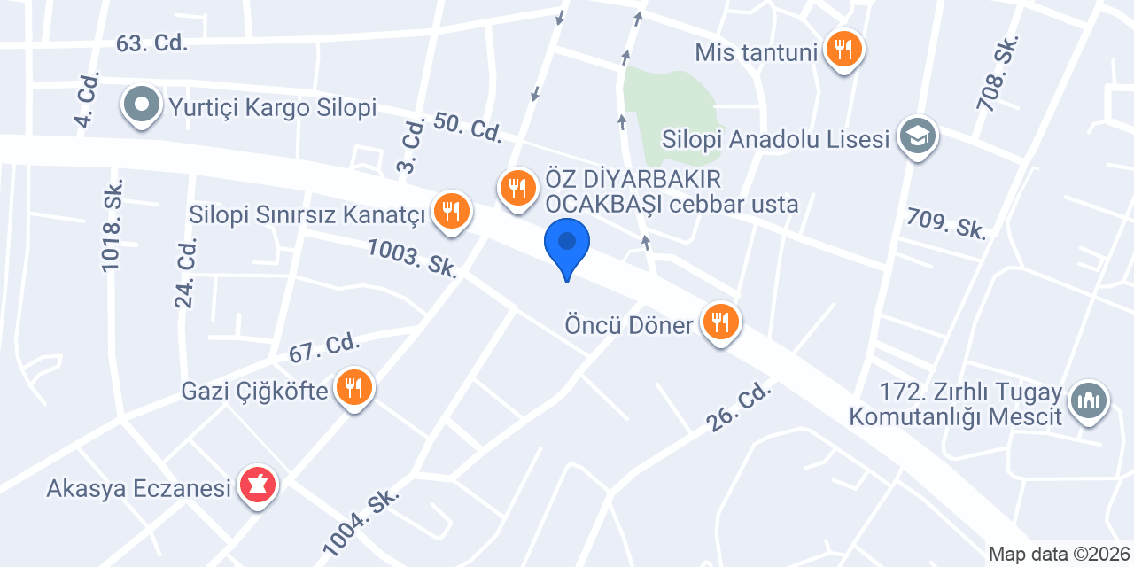 Diyar et market konumu