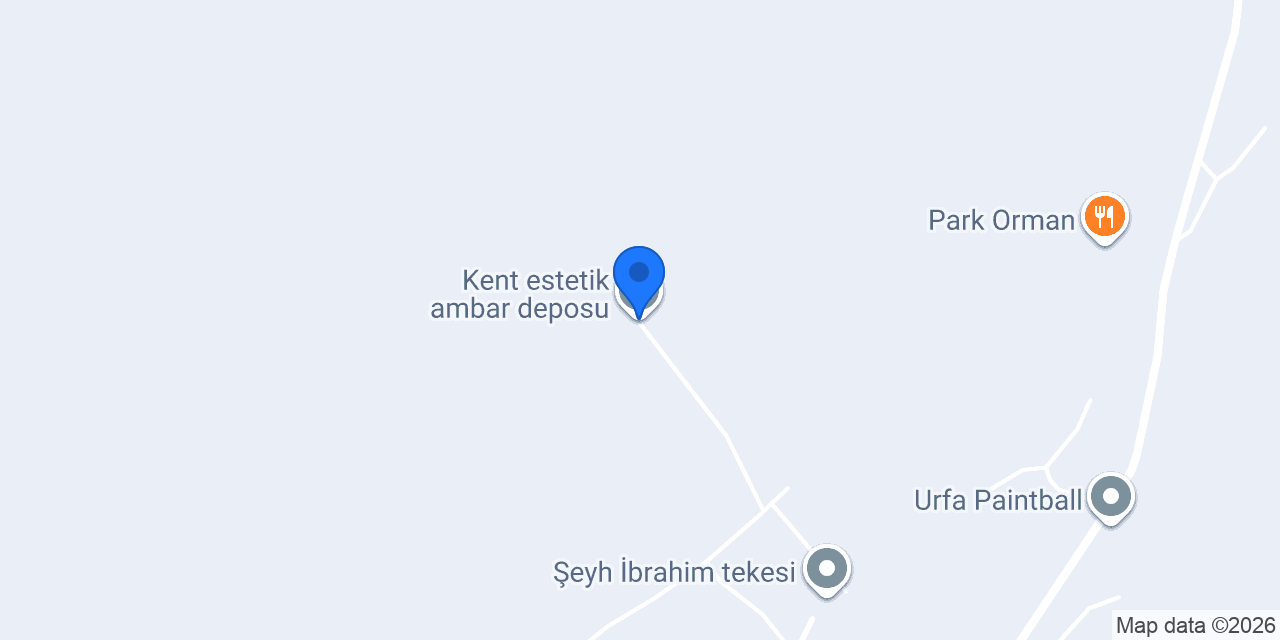 Kent estetik ambar deposu konumu