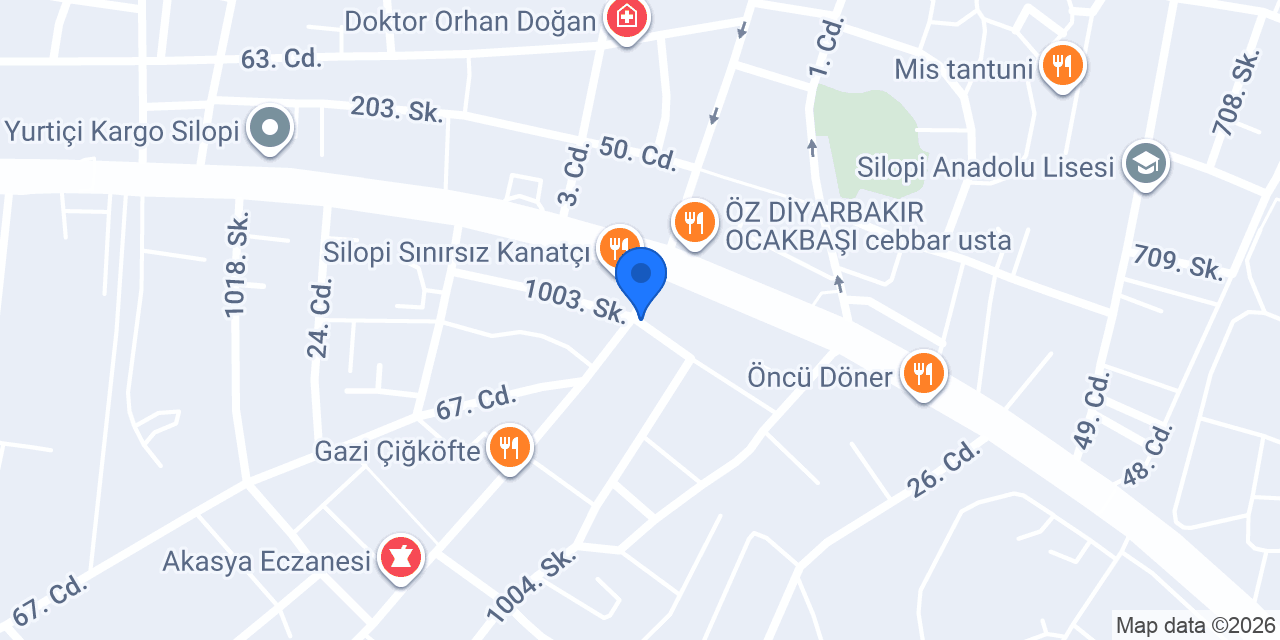 DOĞAN ECZANE konumu