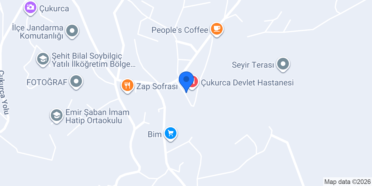 Çukurca Taksi konumu