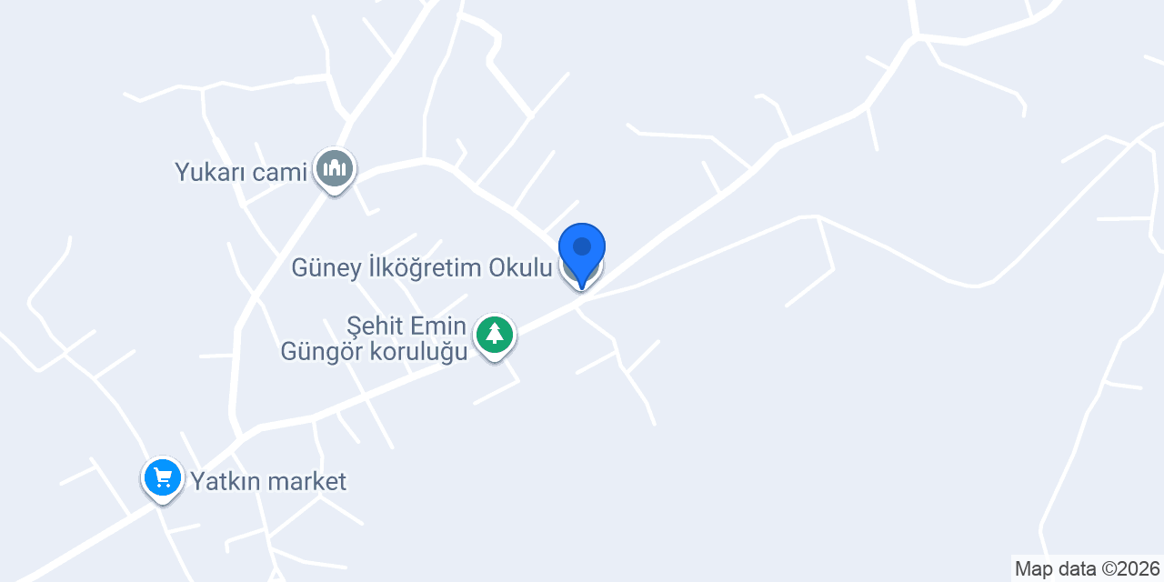 Güney İlköğretim Okulu konumu