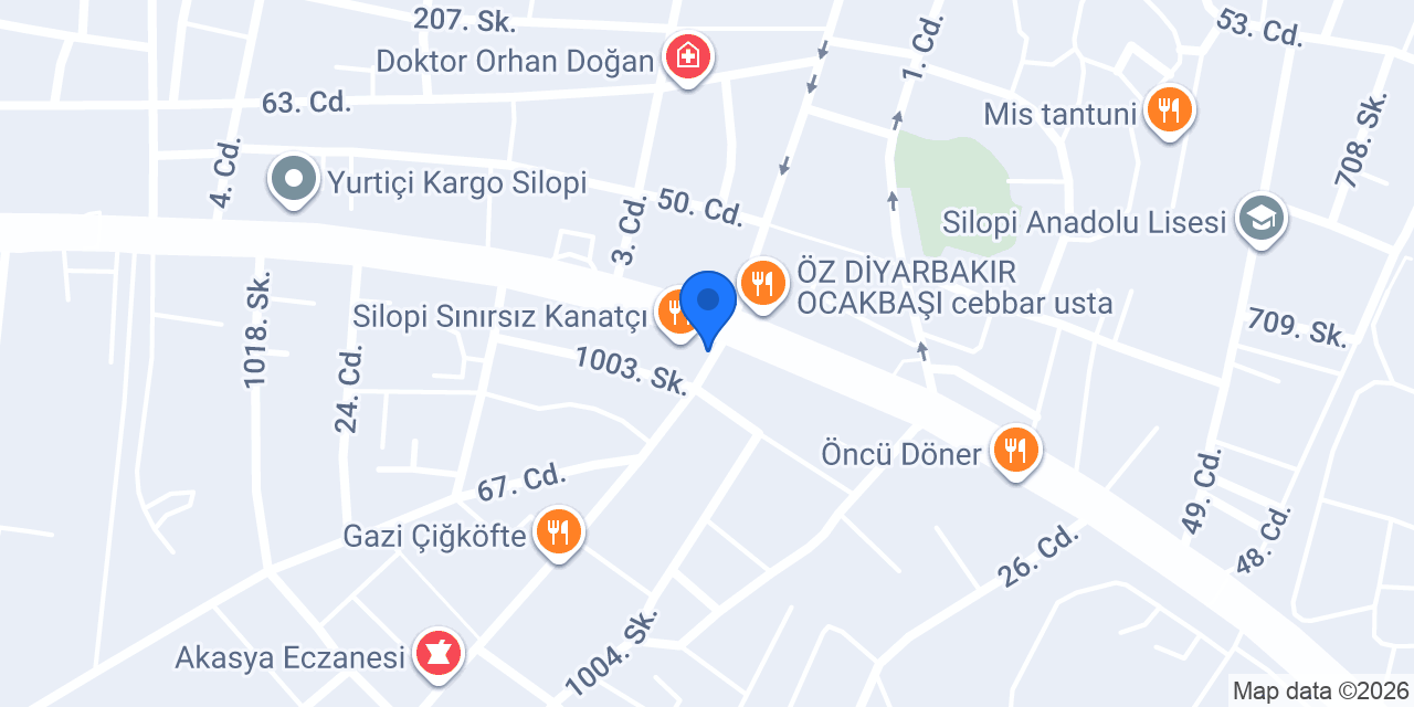 BAŞAK DİŞ KLİNİĞİ konumu