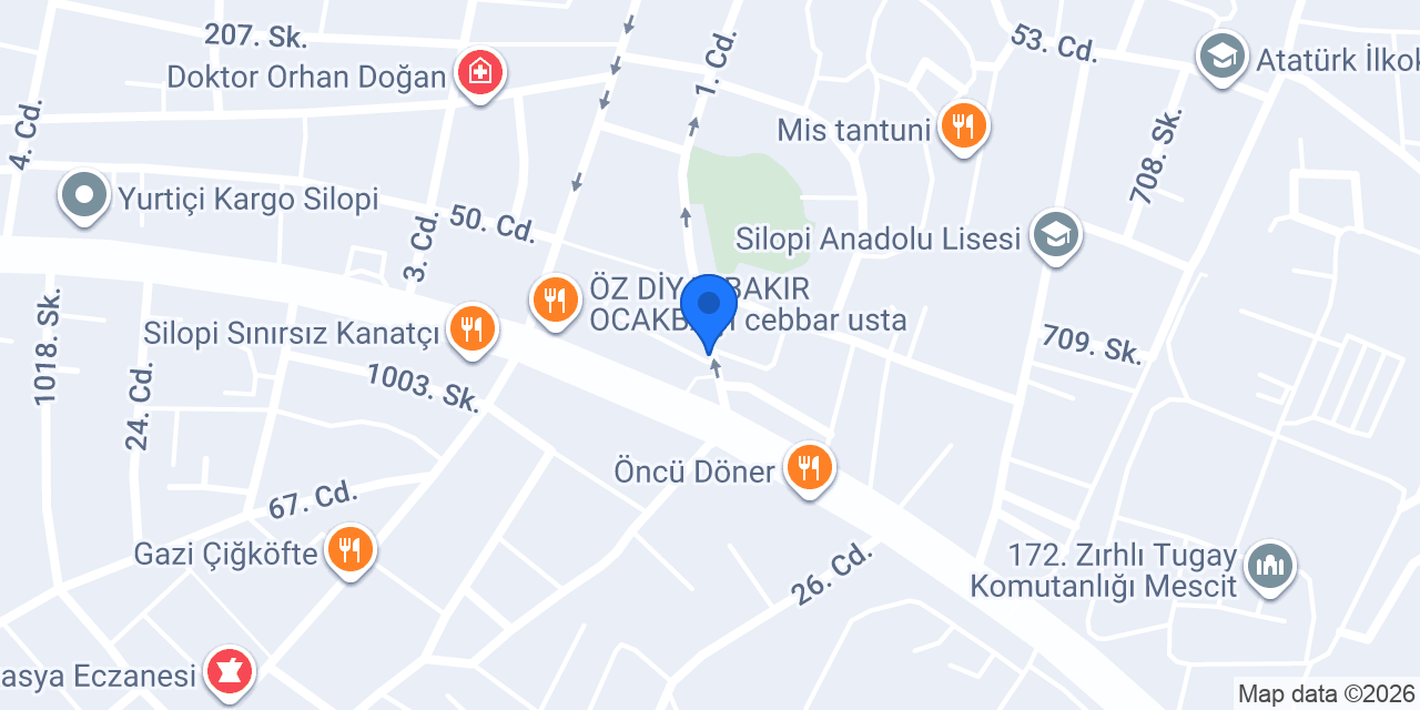 GUŞT DÖNER SİLOPİ konumu