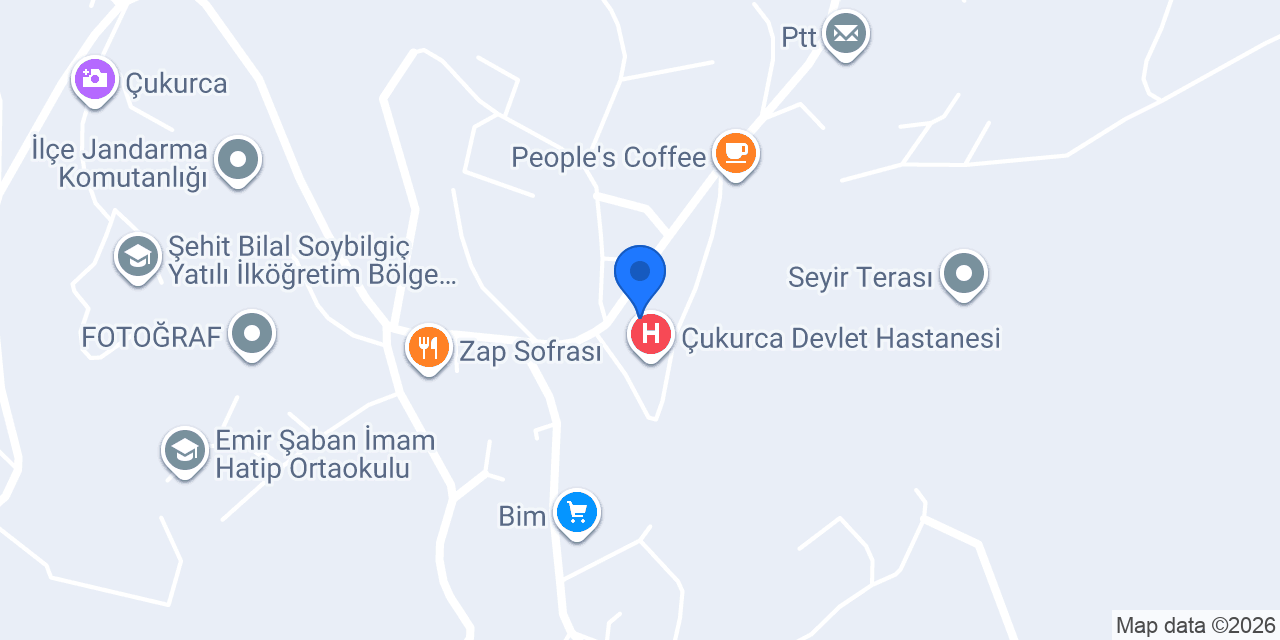 Yaren pastanesi çukurca konumu