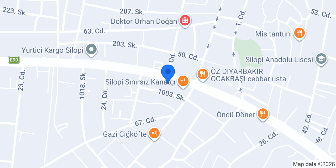 Doğu Sigorta konumu