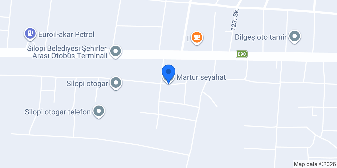 Martur seyahat konumu