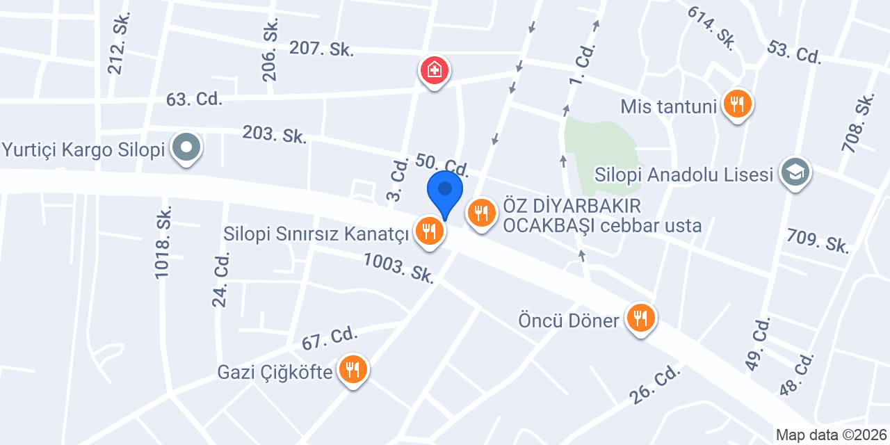 SPİ KENN DENTAL KLİNİK konumu