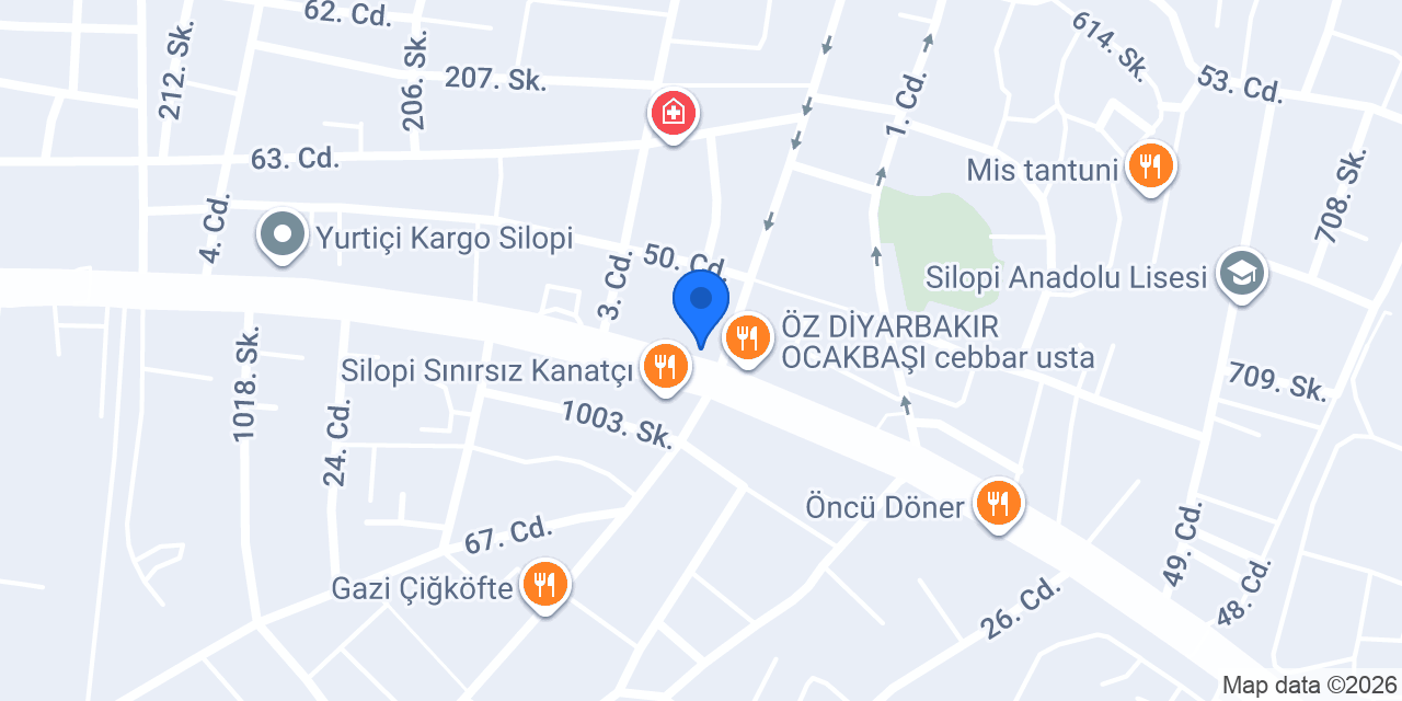 Lüx Kuaför Salonu konumu
