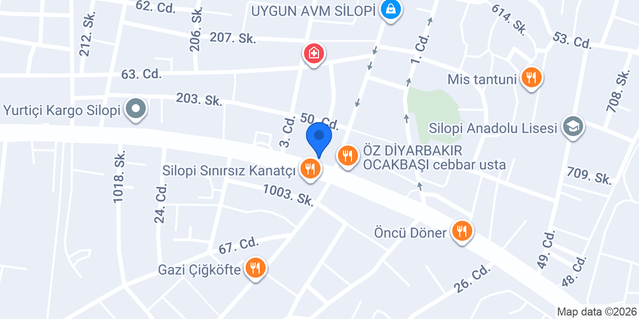 E-İMZA SİLOPİ konumu