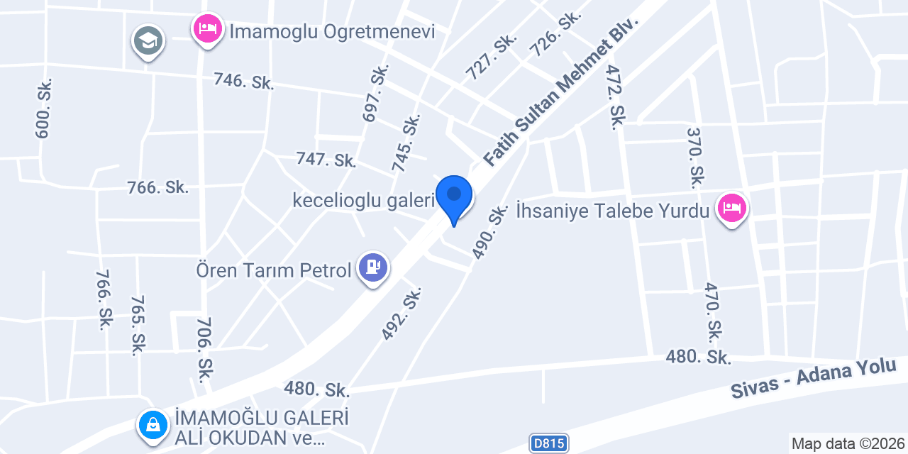Ceylan Hasat konumu