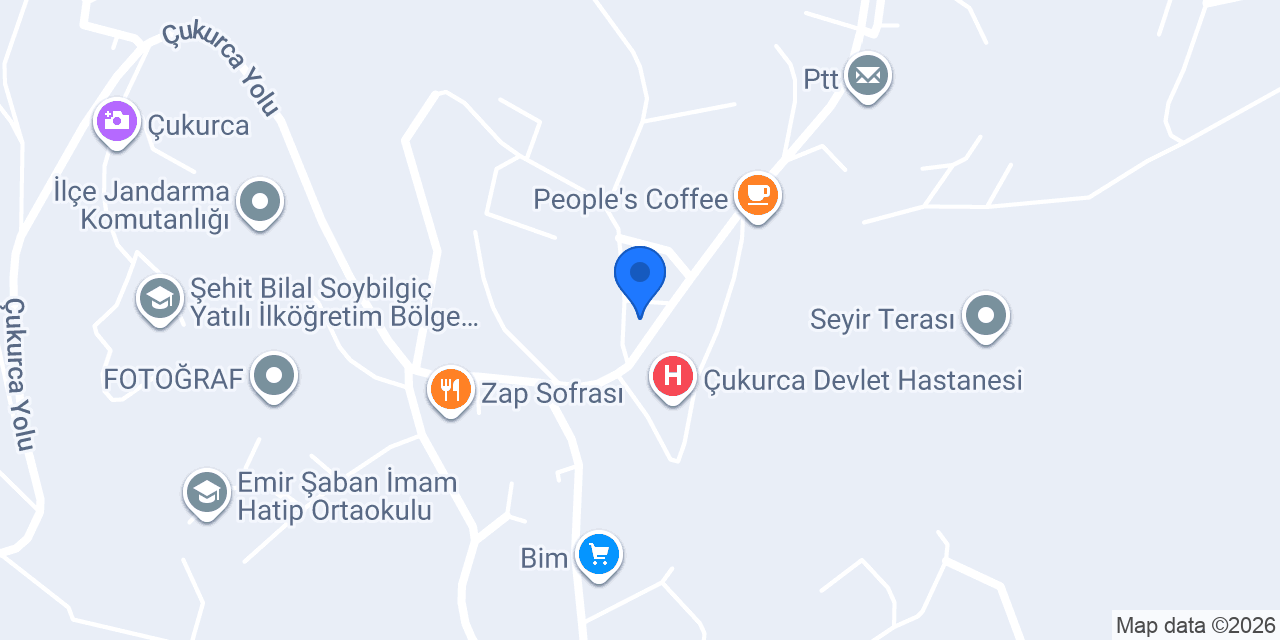 Çukurca Noterliği konumu
