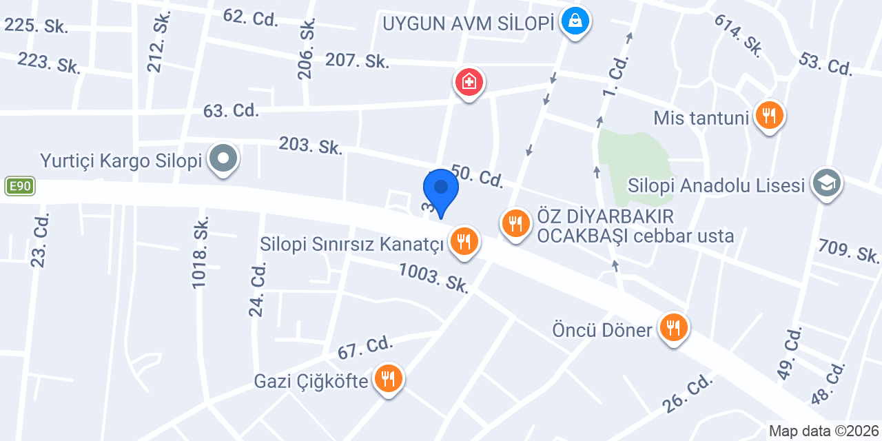 AURA ERKEK KUAFÖRÜ konumu