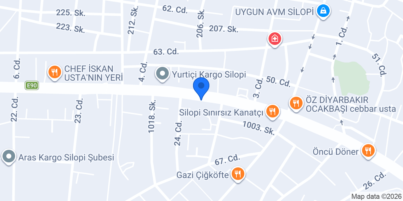Mardin DİLMENLER Silopi konumu