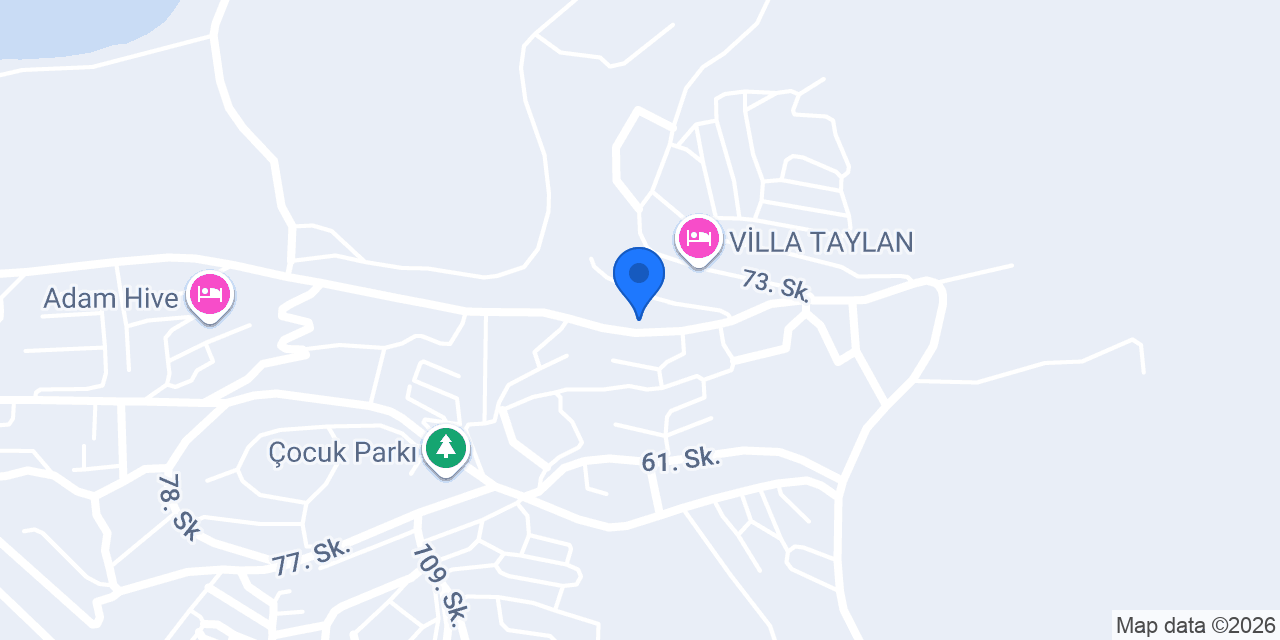 Güllük Atık Su Aritma Tesisi konumu