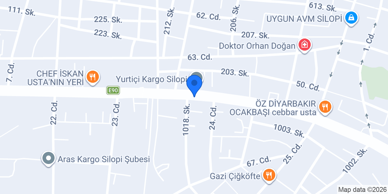 BİRİNDAROĞLU OTOMOTİV konumu