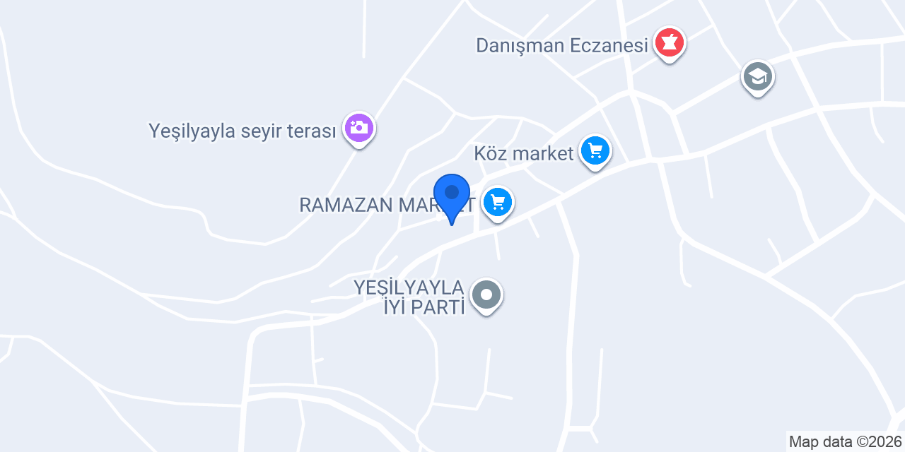 Hüseyin Erkek Koaförü konumu