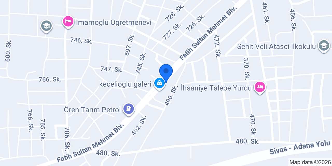 ALFA TARIMSAL SULAMA SİSTEMLERİ konumu