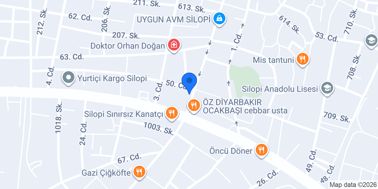 Silopi Terzi Hasan konumu