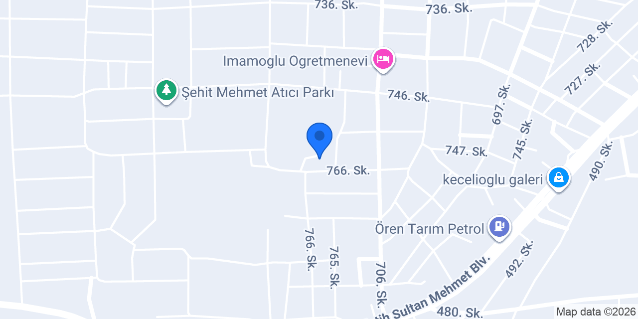 İmamoğlu itfaiye konumu