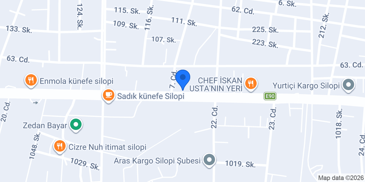 Silopi Lotus Çiçek&Çikolata konumu