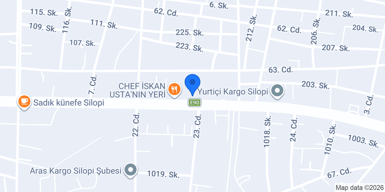 BEN U SEN Ocakbaşı konumu
