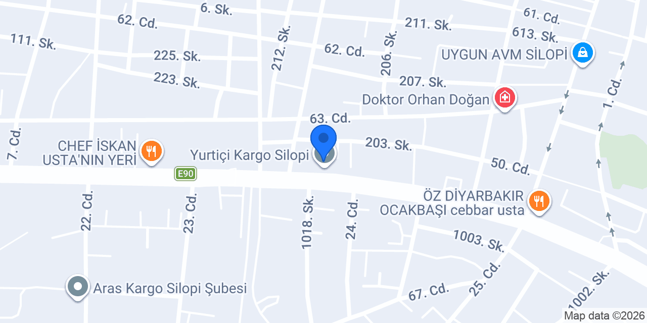 Bey İskender Döner konumu