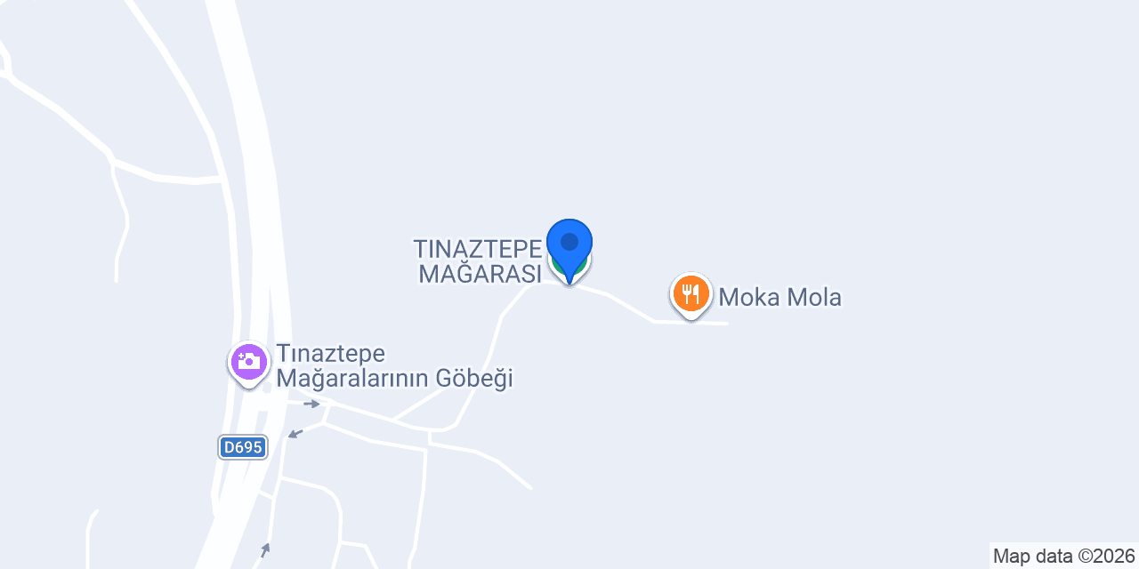 TINAZTEPE MAĞARASI konumu
