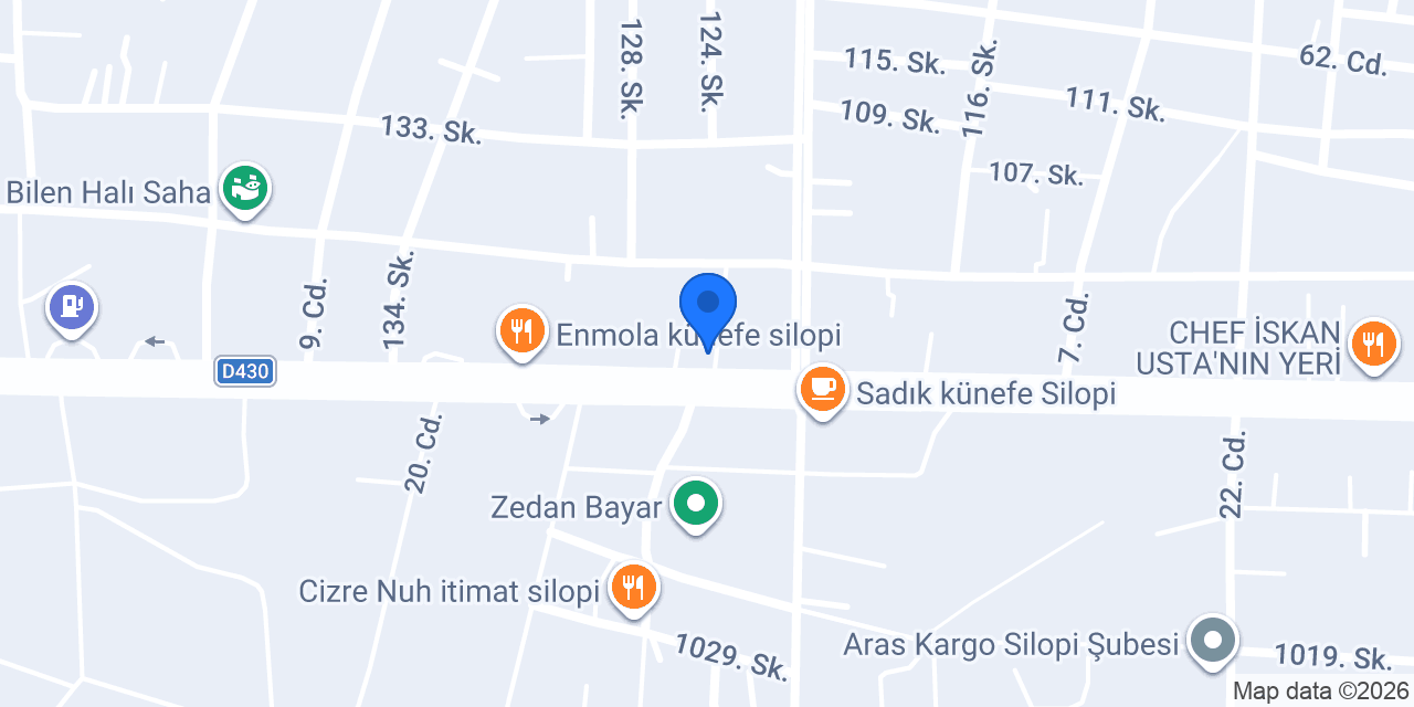 LastikPark - Yunus Türkan konumu